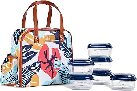 Insulated Leakproof Large Lunch Bag for Women