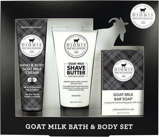 Cedarwood & Sea Salt Bath & Body Gift Set