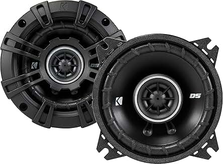 Pair of 4-Inch Coaxial Speakers