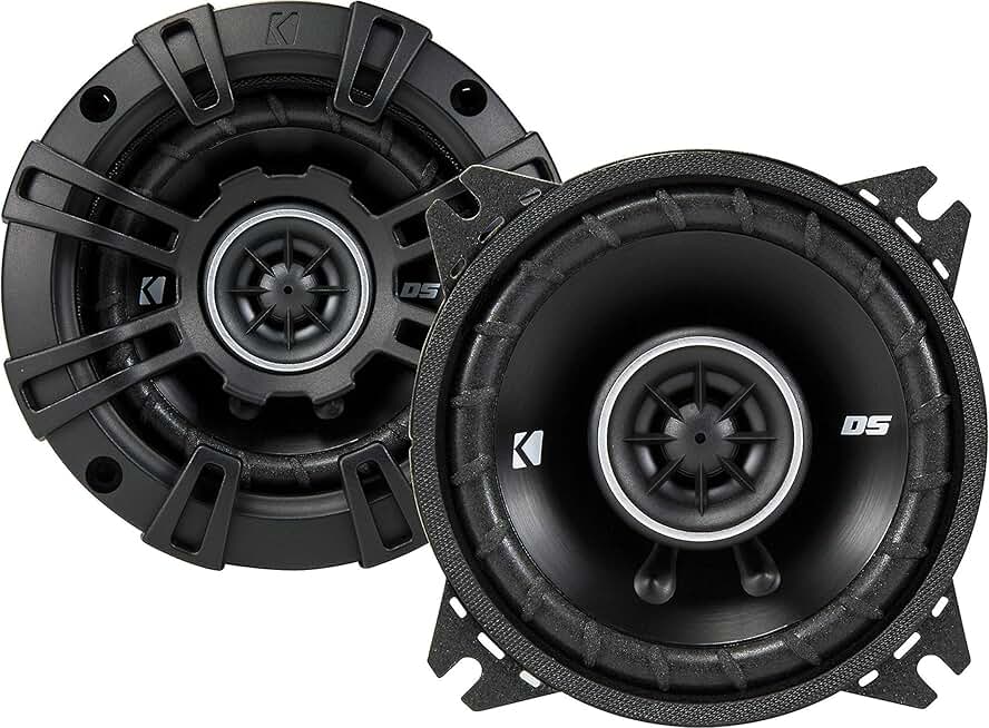 Pair of 4-Inch Coaxial Speakers