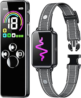 Dog Training Collar with Remote and Waterproof Design