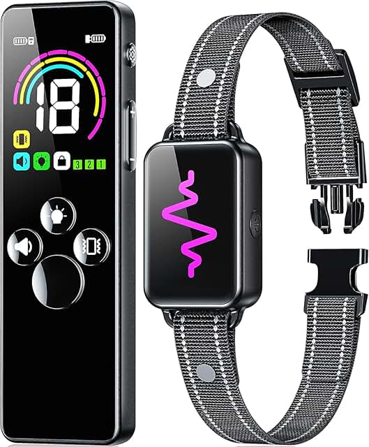 Dog Training Collar with Remote and Waterproof Design