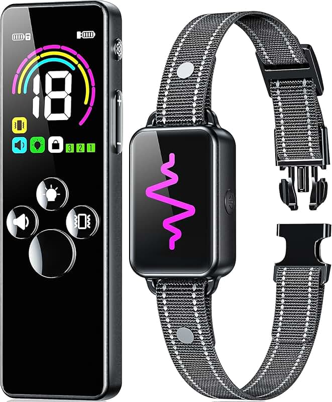 Dog Training Collar with Remote and Waterproof Design