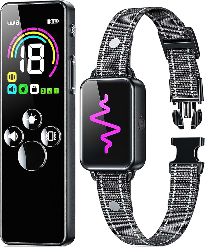 Dog Training Collar with Remote and Waterproof Design