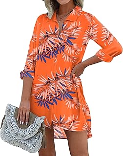 Women's Long Sleeve Beach Cover-up Shirt