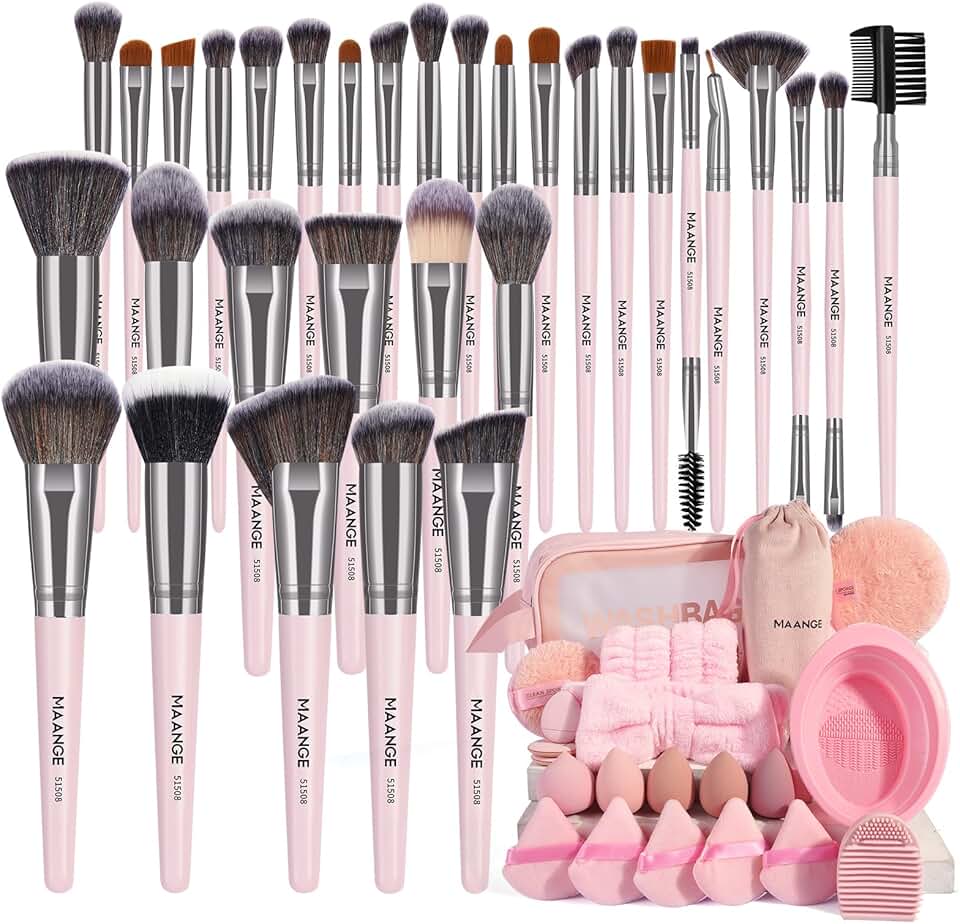 54-Piece Multi-Functional Makeup Brush Set for Women