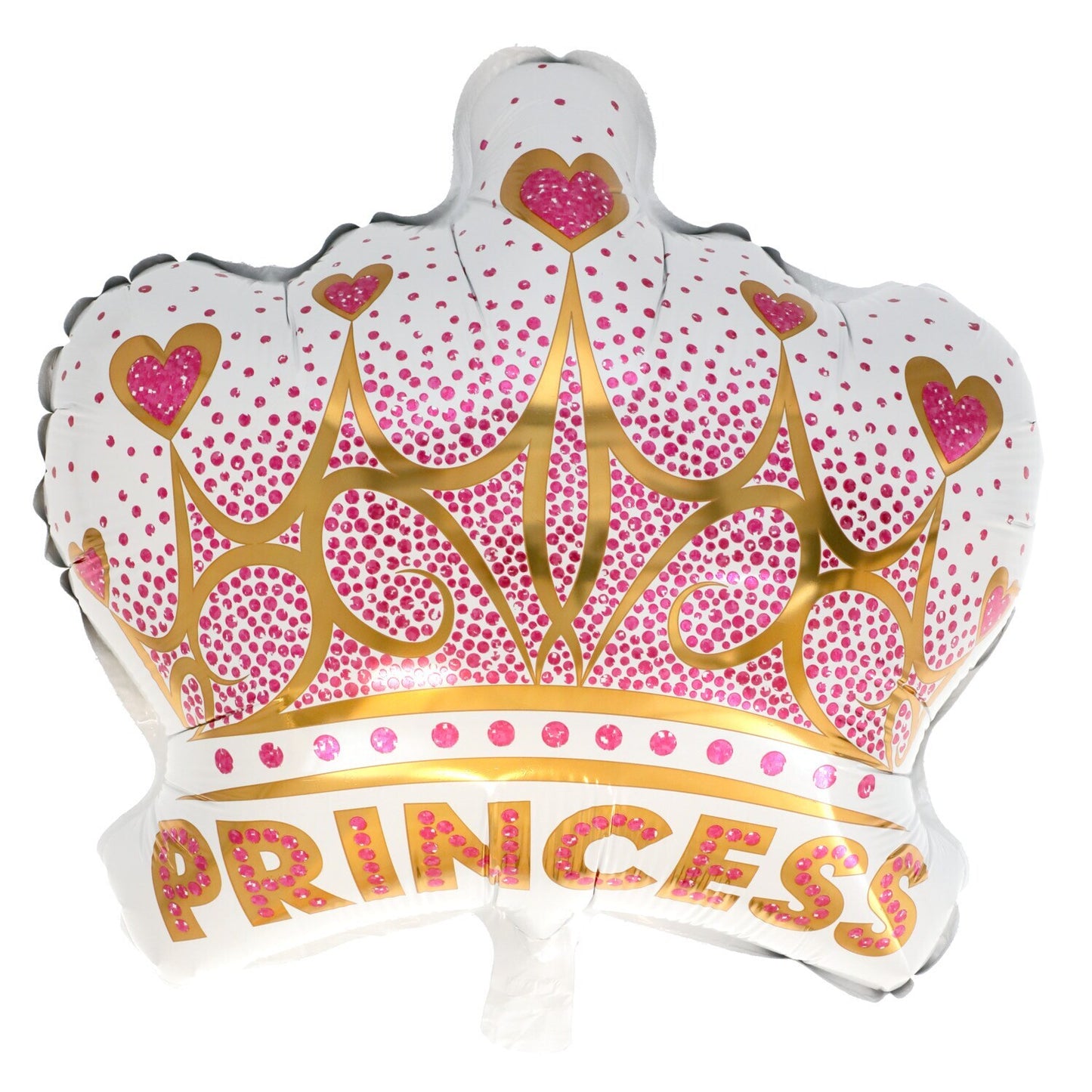 Princess Crown Shaped Foil Balloons (Pack of 25)