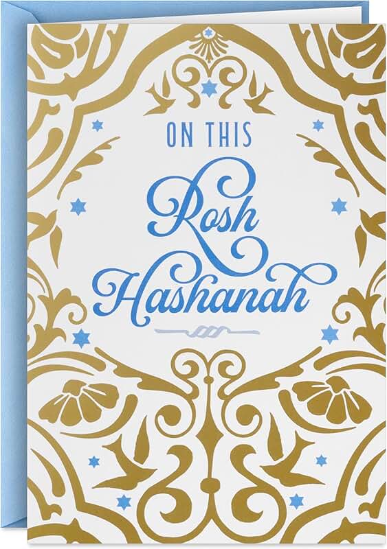 Tree of Life Rosh Hashanah Cards with Envelopes