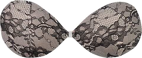 Women's Self-Adhesive Silicone Front-Closure Lace Bra
