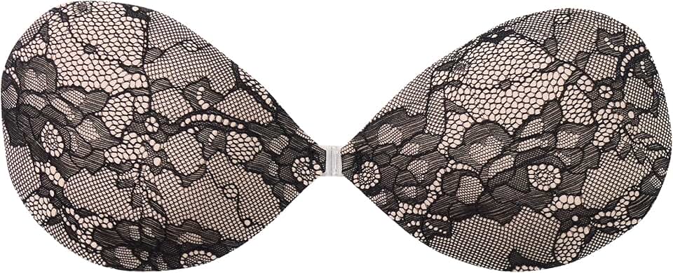 Women's Self-Adhesive Silicone Front-Closure Lace Bra