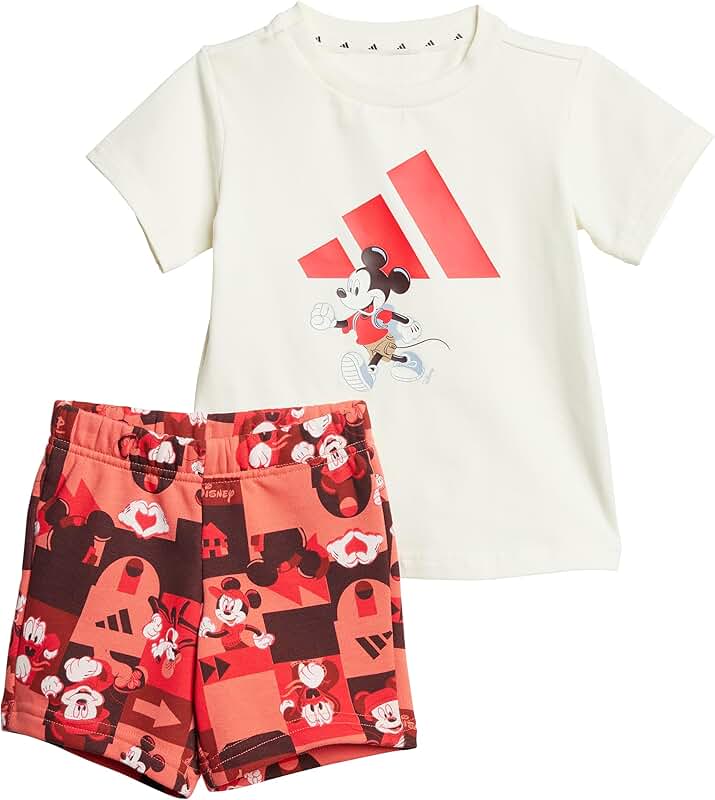 Baby Girls' Mickey Mouse T-shirt Set