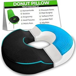Gel Sitting Pillow for Tailbone and Sciatica Pain