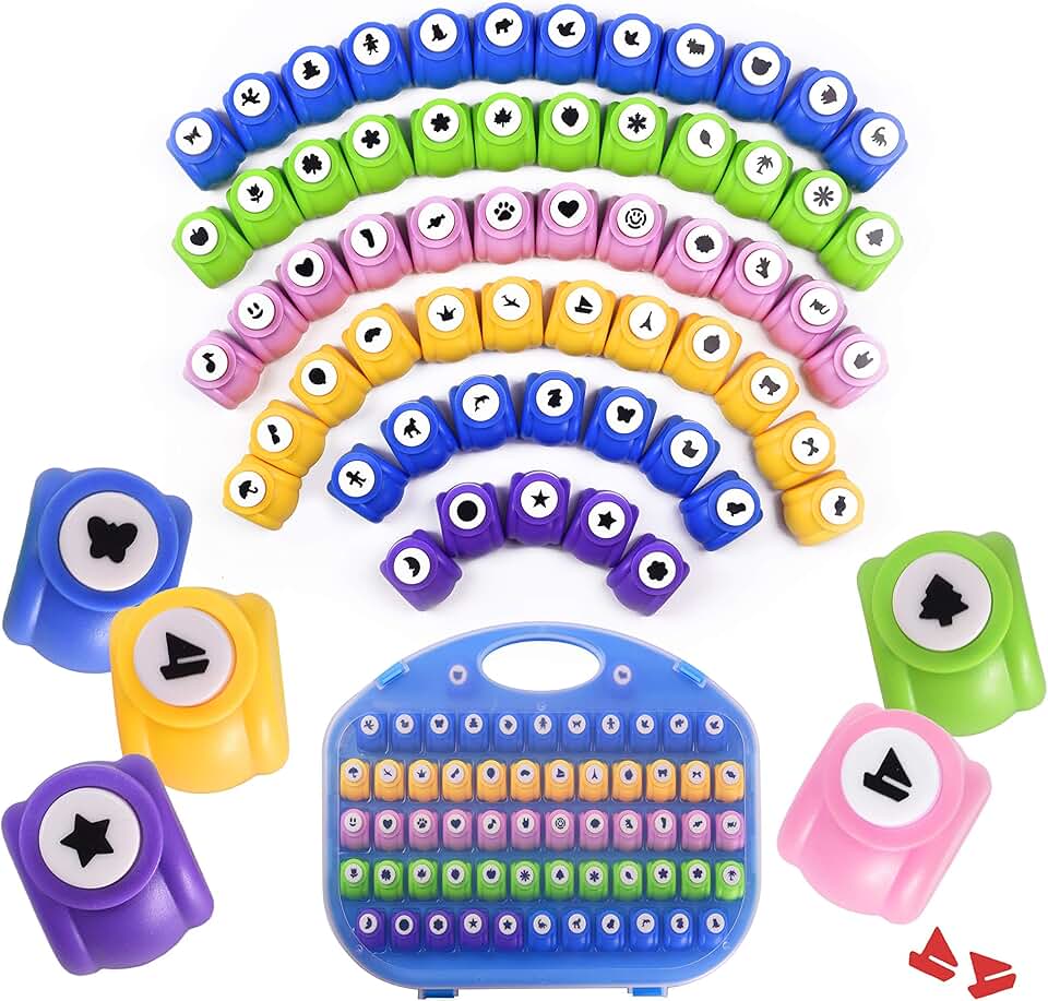 Shape Paper Punch Set for Arts and Crafts