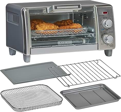 Medium Capacity 4-Slice Countertop Convection Toaster Oven