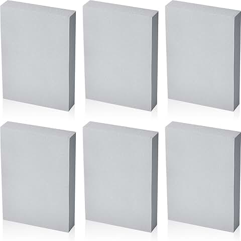 6 Foam Blocks for Crafting and Printing