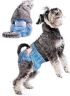 Soft Disposable Dog and Cat Diapers for Females, 48 pcs