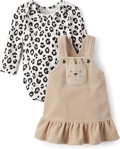 Baby Girls' Long Sleeve Top and Dress Set
