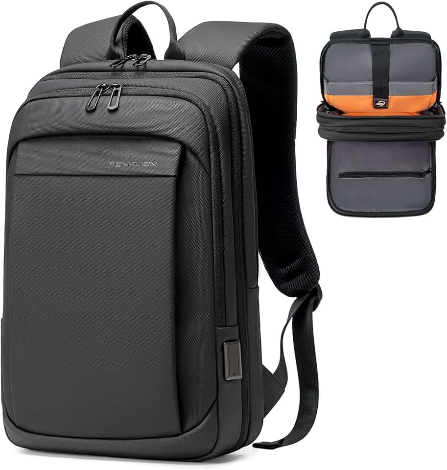 Water-Resistant Expandable Work Backpack for Men