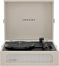 Vintage Portable Vinyl Record Player with Bluetooth and Built-in Speakers