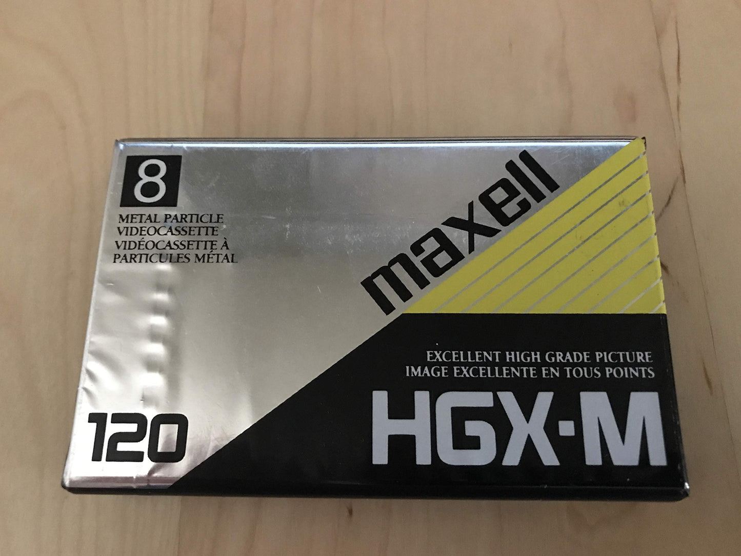 HGX-M 120 min 8mm High Grade Videocassette