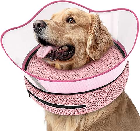 Soft Inflatable Dog Cone for Post-Surgery Care