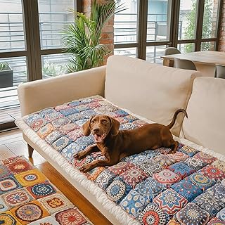 Funny Fuzzy Pet Couch Cover for Dogs, Washable, 27.6"×82.7"