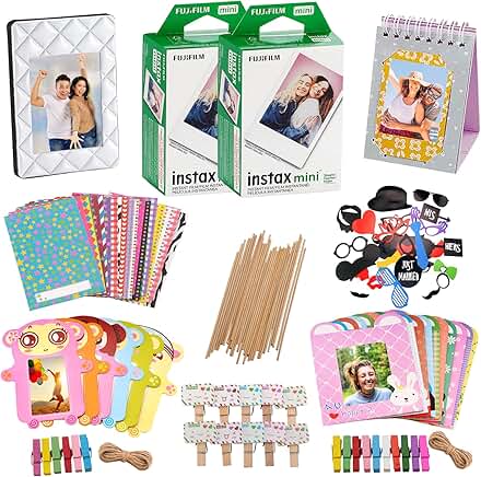 Mini 8 Camera Accessory Kit with 40 Sheets of Instant Film