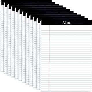 Legal Notepads, 8.5 x 11, Pack of 12