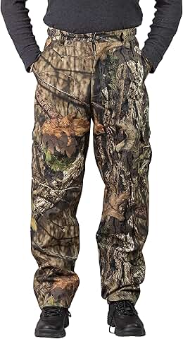 Men's Camo Hunting Cargo Pants with 6 Pockets