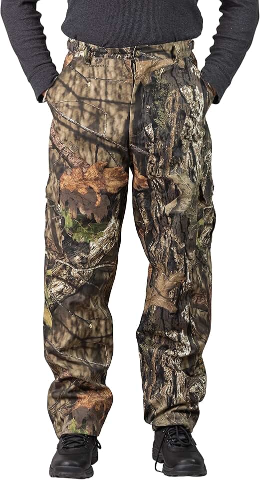 Men's Camo Hunting Cargo Pants with 6 Pockets