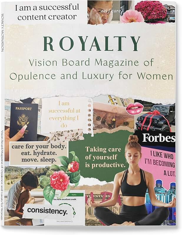 Luxury Vision Board Magazine for Women