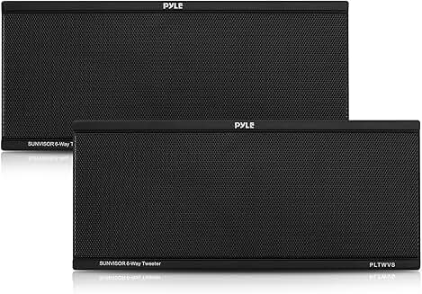 6-Way Car Stereo Speakers with 200W Power