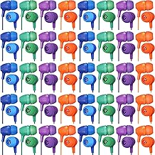 200 Pack Wired Earbuds in Assorted Colors