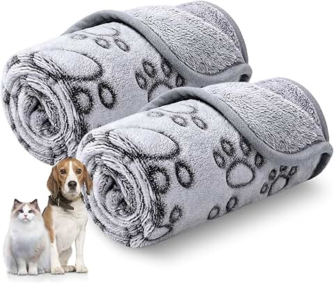 Soft Washable Dog Blanket for Small to Large Dogs