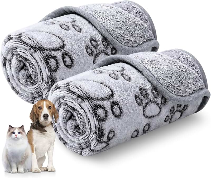 Soft Washable Dog Blanket for Small to Large Dogs