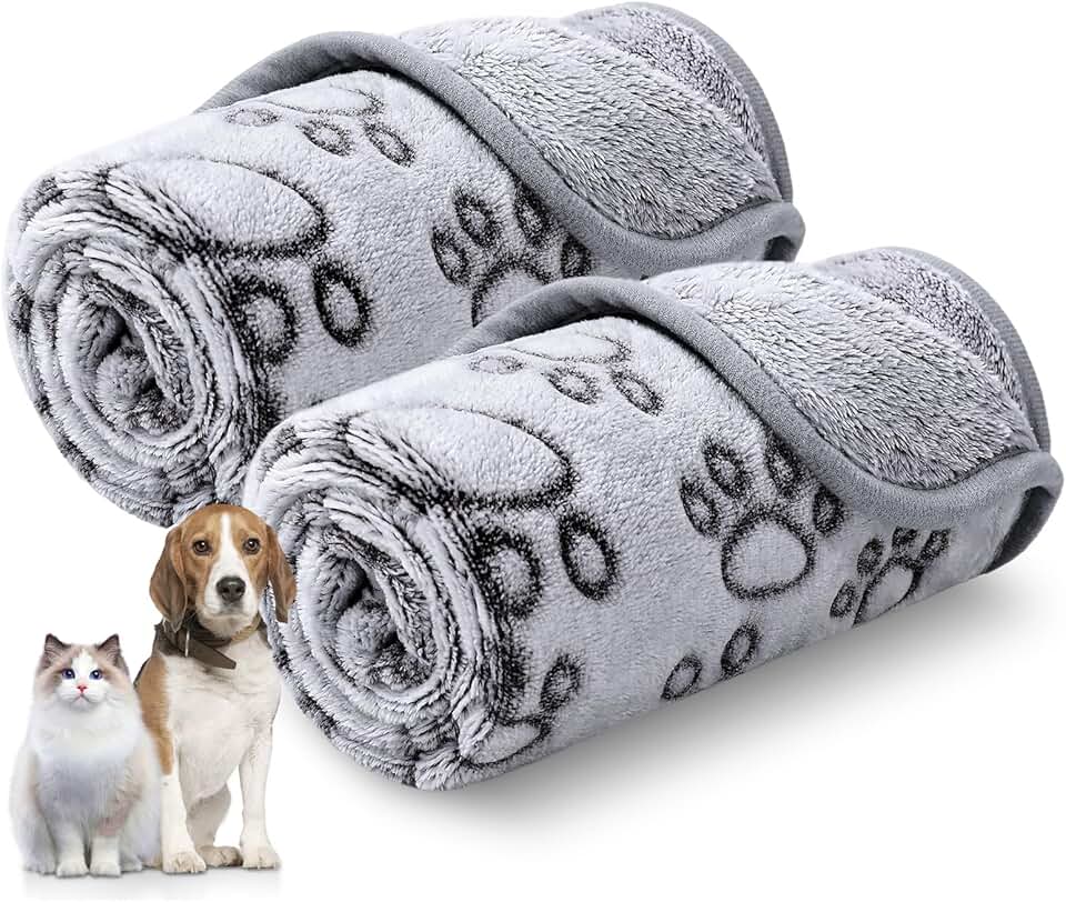 Soft Washable Dog Blanket for Small to Large Dogs