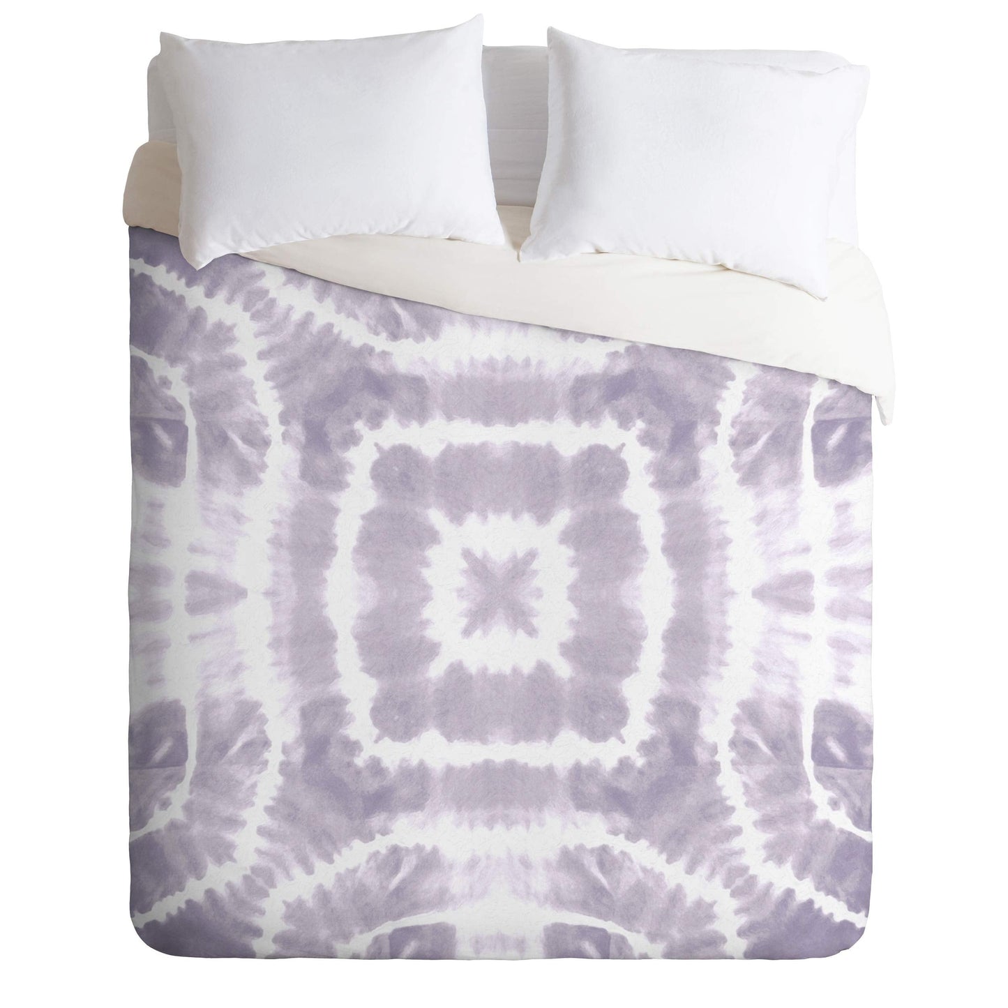 Monika Strigel Wild and Free Urban Lavender Duvet Set with Pillow Sham, Twin, Purple