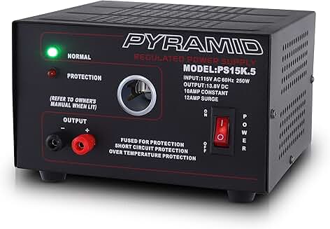 Compact 10A Linear Power Supply for Lab and Home