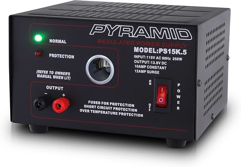 Compact 10A Linear Power Supply for Lab and Home