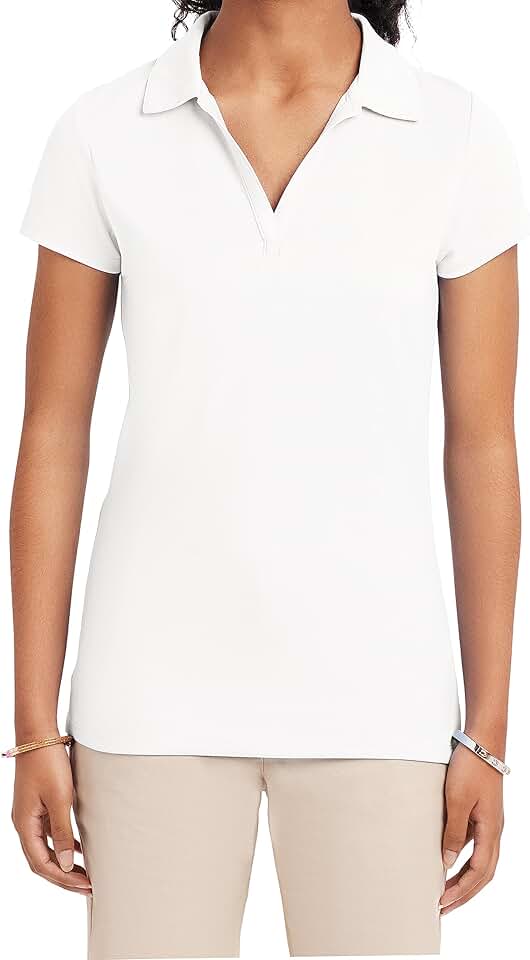 Junior's Short Sleeve Performance Polo