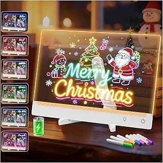 Rechargeable LED Color Drawing and Message Board