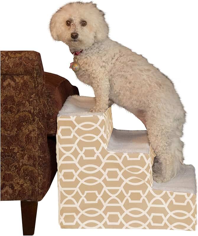 Pet Step for Small Dogs and Cats, Lightweight, Easy to Assemble