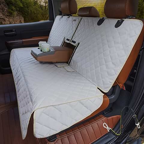Waterproof Truck Seat Cover for Dogs and Kids