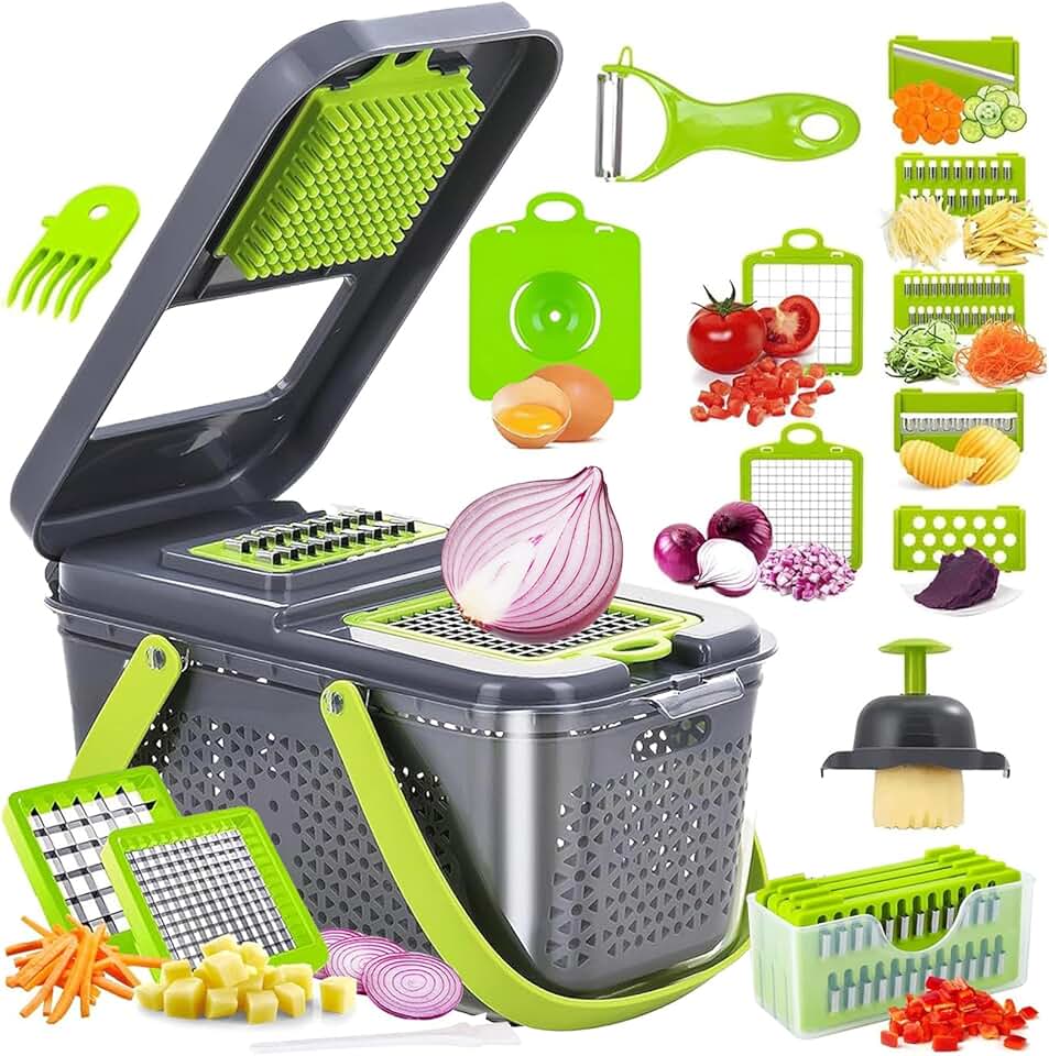 22-in-1 Multi-Function Vegetable and Food Chopper