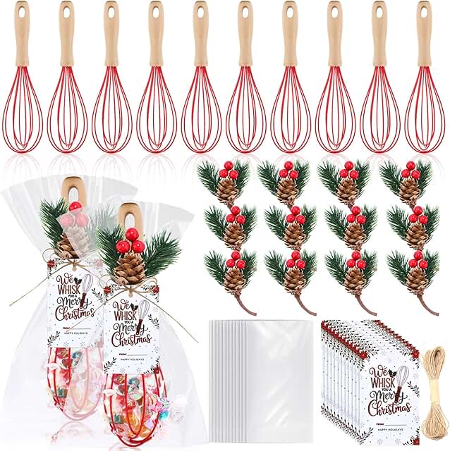 12 Christmas Whisk Gift Set with Ornaments and Accessories