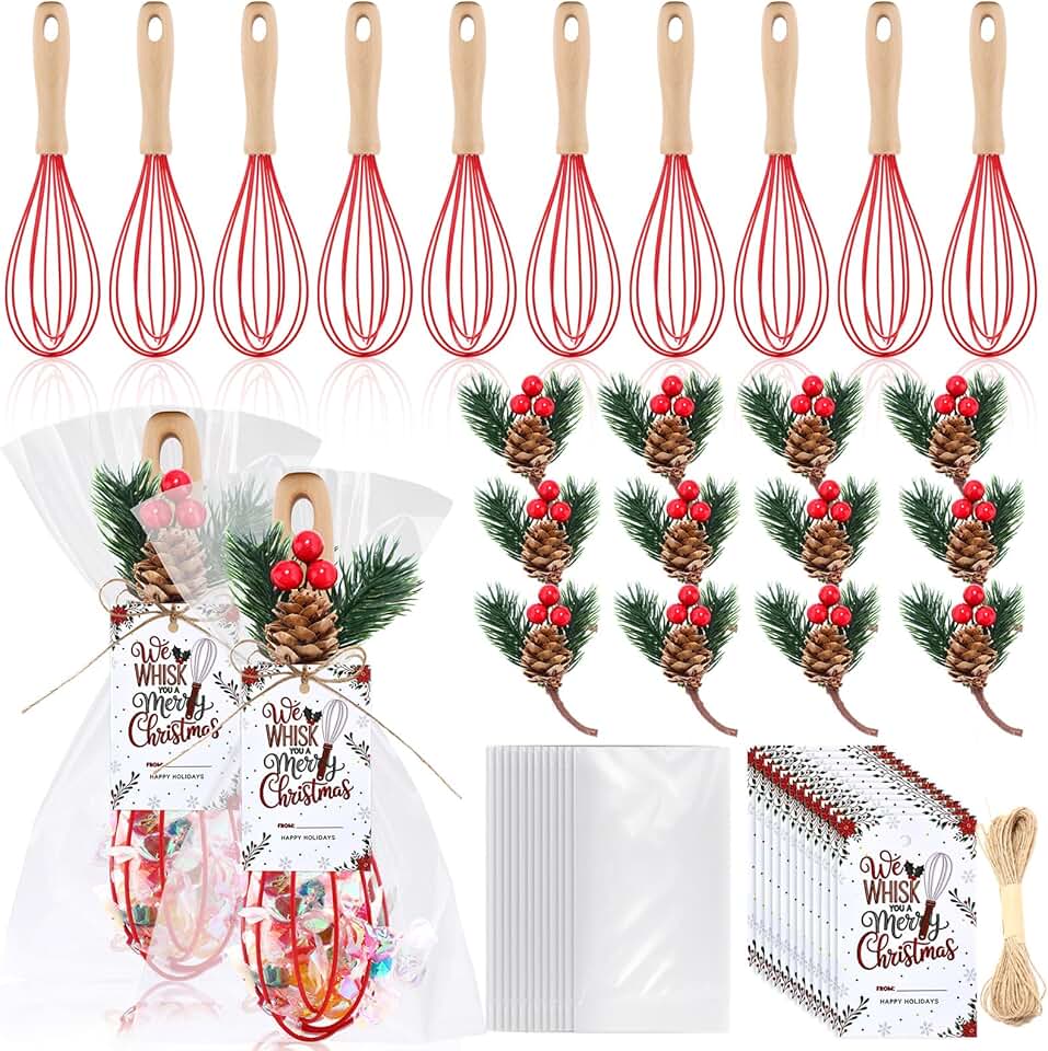 12 Christmas Whisk Gift Set with Ornaments and Accessories