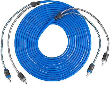 19.69 ft Oxygen-Free Copper Car Audio RCA Cable