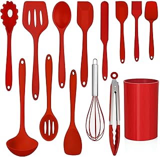 14-Piece Heat-Resistant Silicone Cooking Utensils Set
