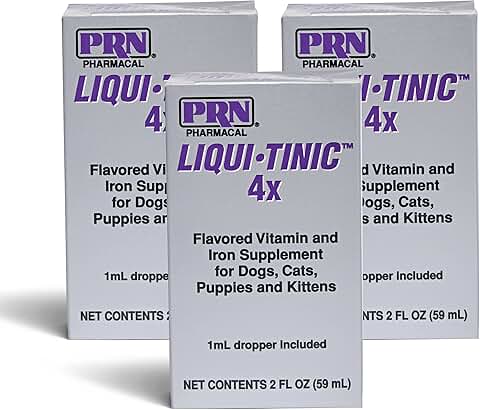 Pet Liver-Flavored Iron & Vitamin Supplement, 3 Pack