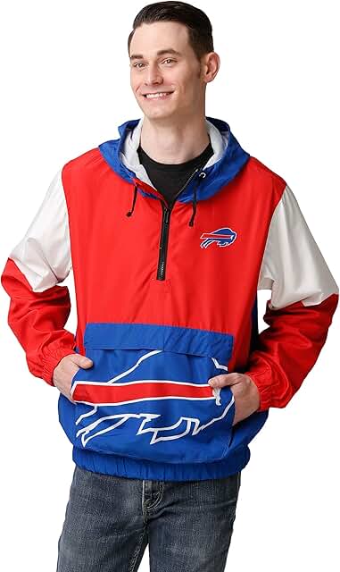 Men's NFL Team Logo Warm-up Windbreaker